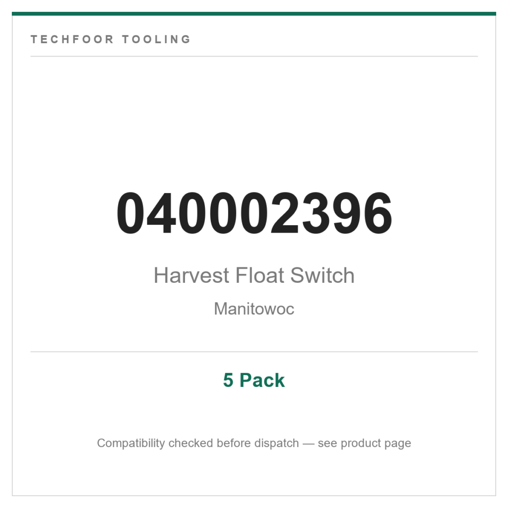 040002396 Harvest Float Switch — Manitowoc Ice Machine Water Level Control — 5 Pack